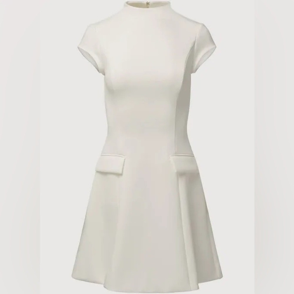 Rachel Parcell White Cap Sleeve Mini Dress size Small